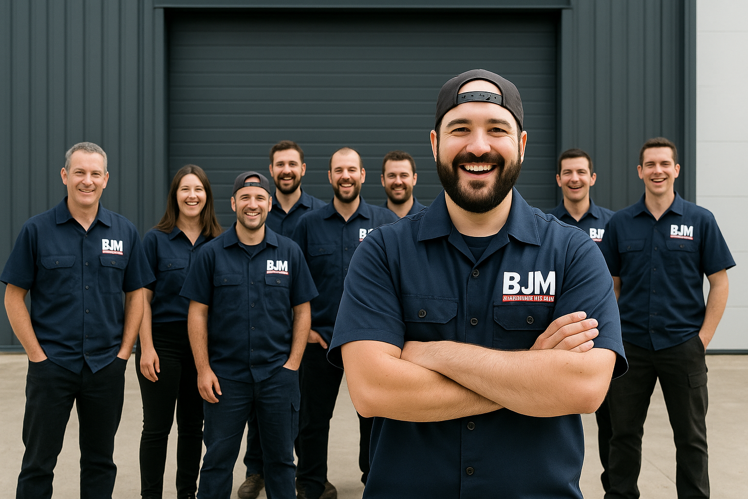 Equipo técnico de BJM en acción en Cádiz